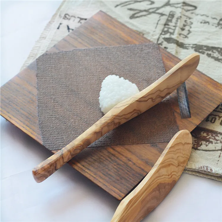 Italian olive cheese butter knife  wooden table knife wholesale