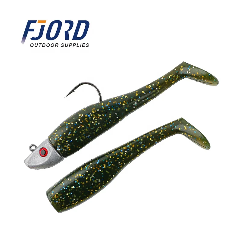 FJORD New Arrival 42g High Quality Bass Lures 1.5 oz Metal Jig Head Soft Lures