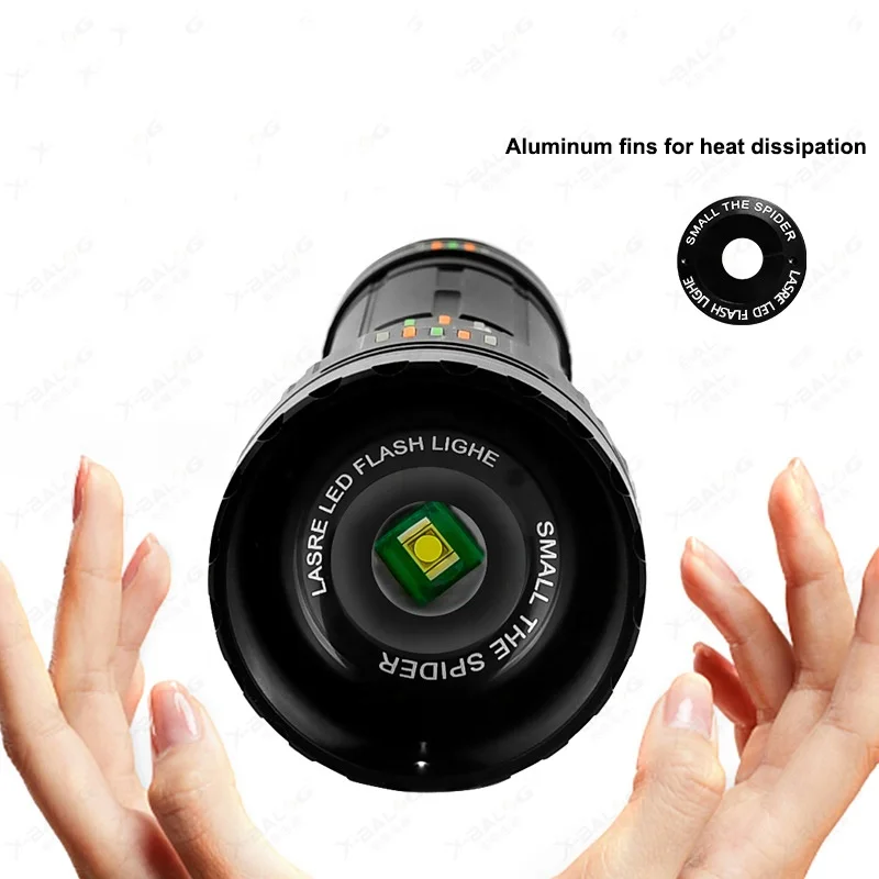 G600/G601 Multifunctional Intense Flashlight Charging Zoom Emergency Flashlight Outdoor Flashlight With Glow Display Function