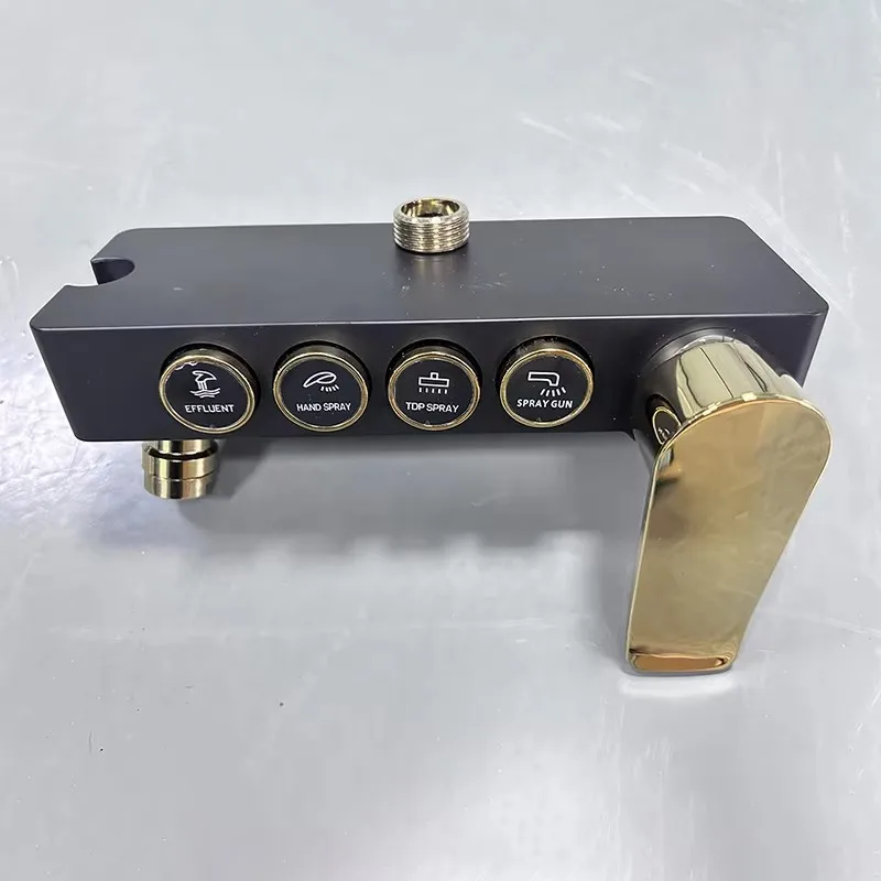 High quality 5-year warranty Thermostatic Shower Unit Brass 4-function shower system Bathroom shower faucet
