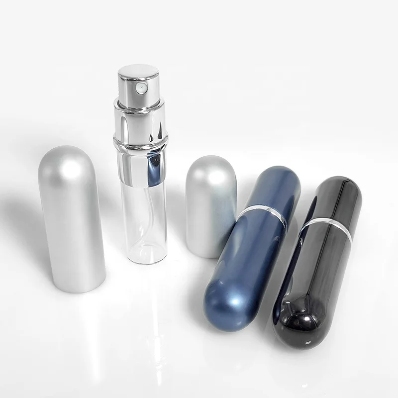 Custom Logo Luxury Refillable Travel Cosmetic Oral Spray Perfume Packaging With Small Mini Atomizer