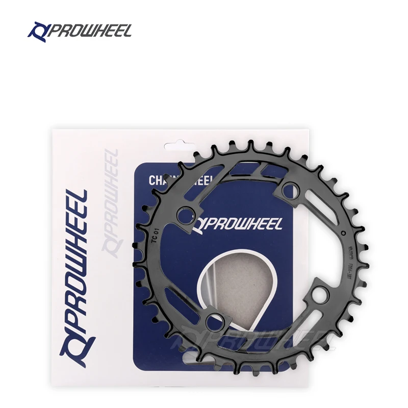 Prowheel горный велосипед узкая широкая цепь из колец Цепь Звезды 104BCD 32 34 Т 36 т 38 40 зубчатое колесо цепной передачи стали MTB шатун со звездочкой