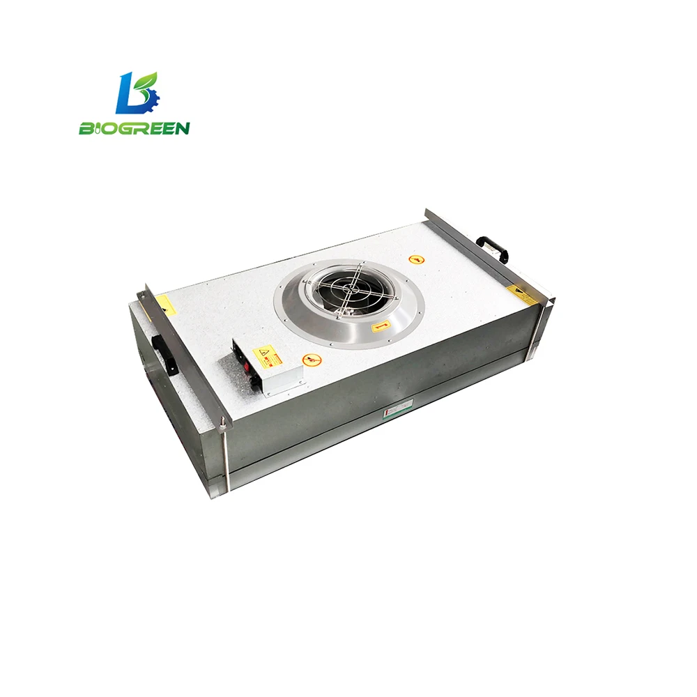 cheap variable speed CE FFU H 14 laminar flow hood hepa fan filter unit