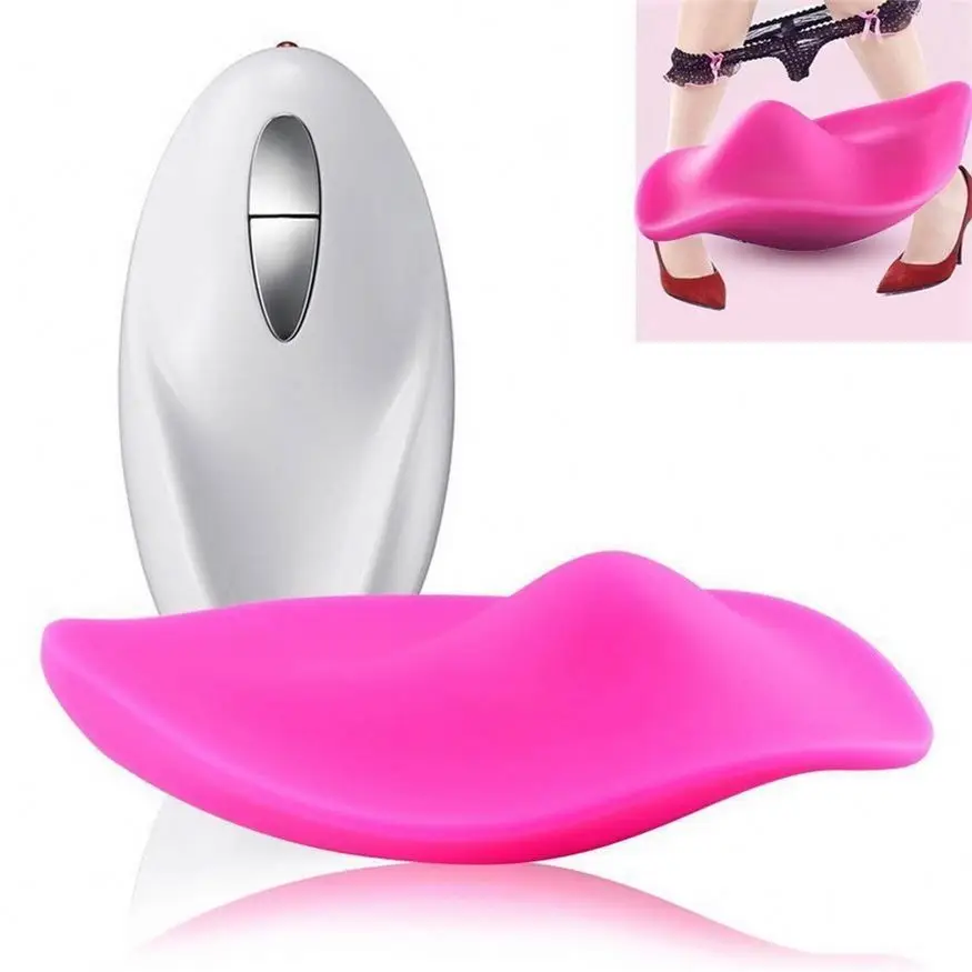 Silicone Wearable Vibrators Remote Control Vibrator Female Masturbation Heating Butterfly Vibrating Panties for Sex Furniture
