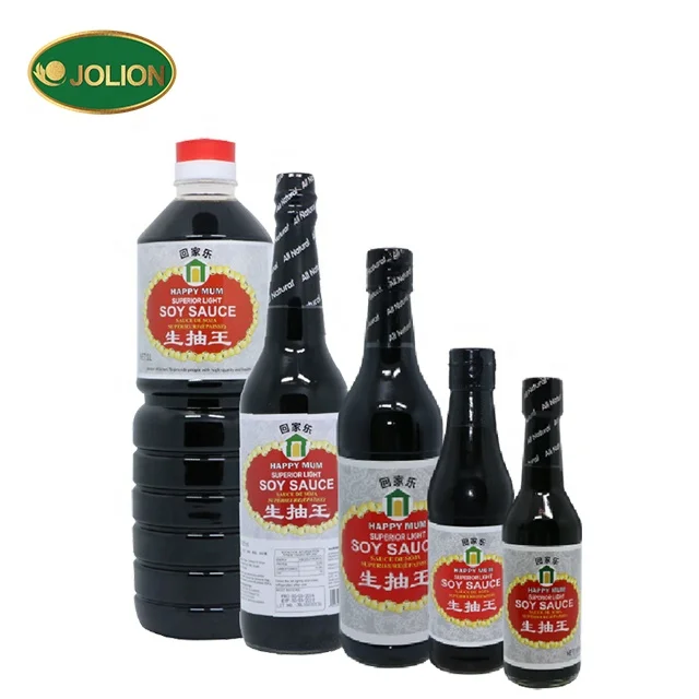 OEM label BRC Salsa Soja Soy Sauce 500ml PET Wholesale