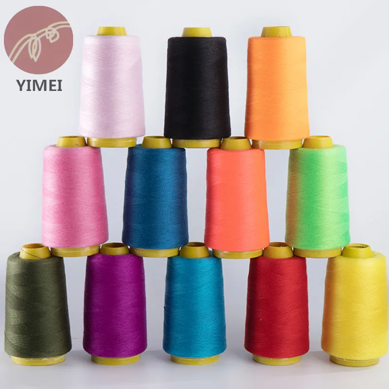 100% нитки и пряжа из 40/2 полиэстера для шитья hilo poliester De coser Costura оптом
