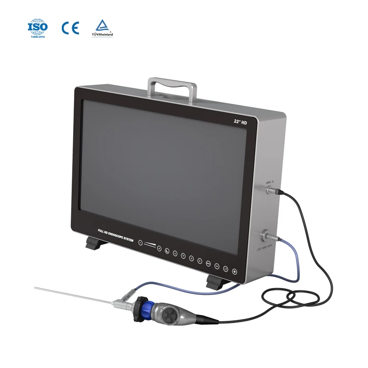 ИКЕДА FHD 1080P YKD-9122 все-в-одном 22 дюйма медицинская эндоскопическая камера системы портативный эндоскопии медицинского оборудования