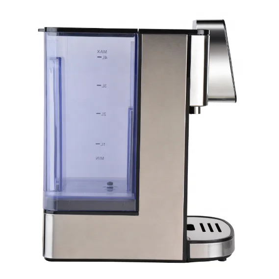 Chinese Manufacturer 4L Removable Tank 5s Boiling Water Dispenser Hot Coffee Milk Tea Maker Smart Mini Water Boiler In Table