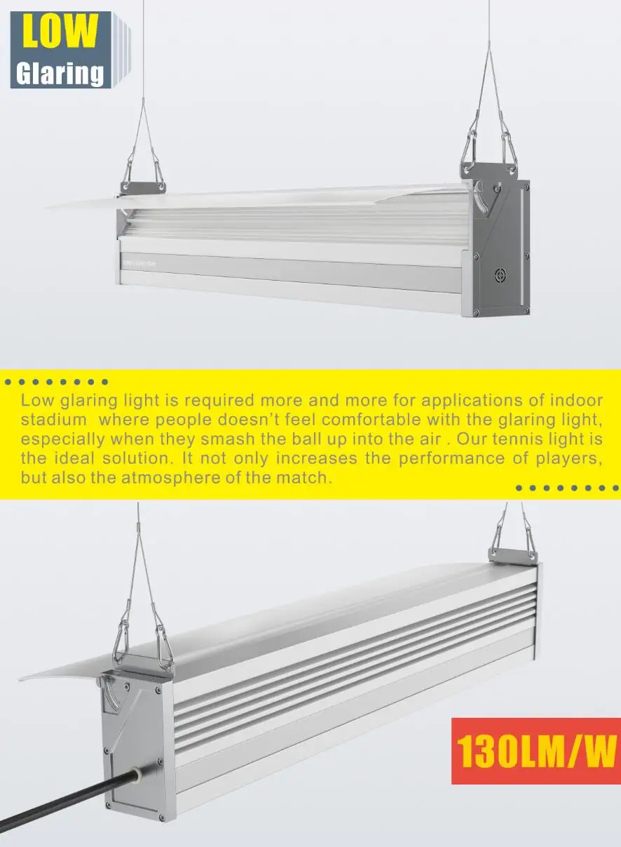 135lm/w LED Indoor Tennis Light  for Tennis Sports Light