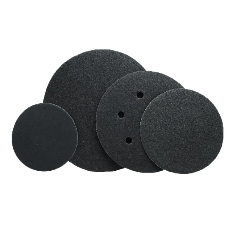 Лидер продаж, наждачная бумага с крючком и петлей из карбида кремния 4,5 дюйма 5 дюймов, шлифовальные диски для шлифовальной машины