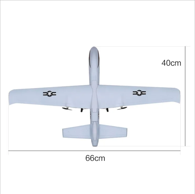 HOT RC Airplanes FPV Wing 660mm Wingspan Glider 2 Channels 2.4Ghz RTF DIY Remote Control Airplane Toy EPP Built-in Gyro