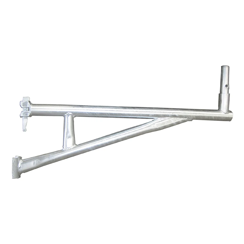 Hot Dip Galvanized Ringlock Scaffolding Side Bracket  For Constructione