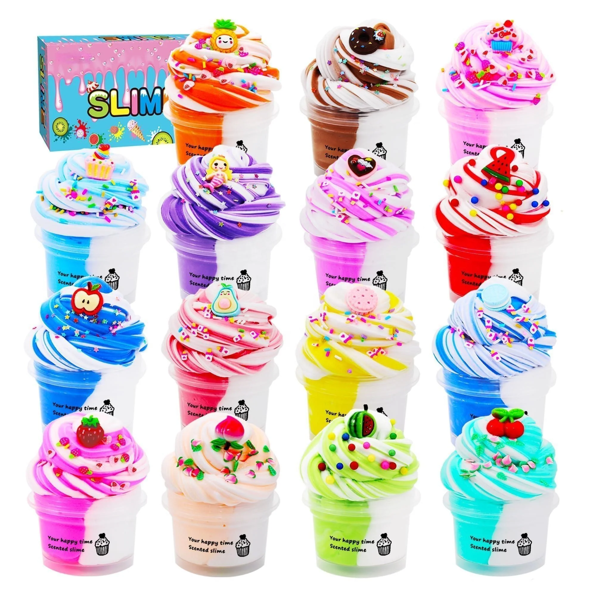 Best Selling DIY Slime Set Super Soft Children Educational Slime Toys Kit For Birthday Gift Party Gift