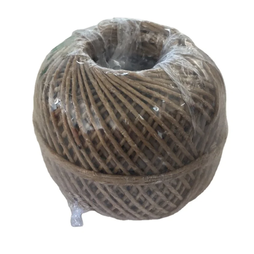 1mm Natural Hemp Twine 100% Organic 430ft/130m Packaging Rope