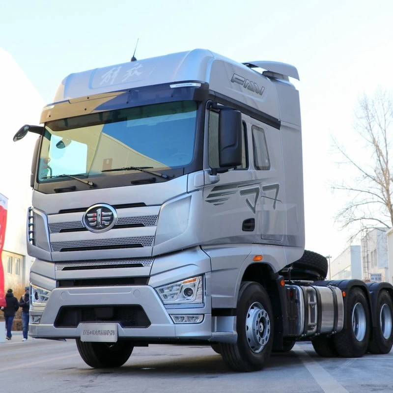 Заводская цена Китай FAW Jiefang J7 6x4 Подержанные тракторы грузовик