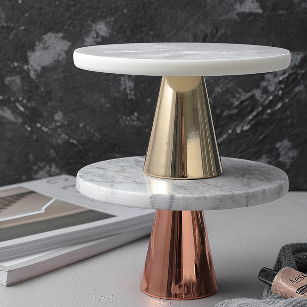 elegant 3 tier slate marble acme wedding metal india cake display stand with dome and tray set