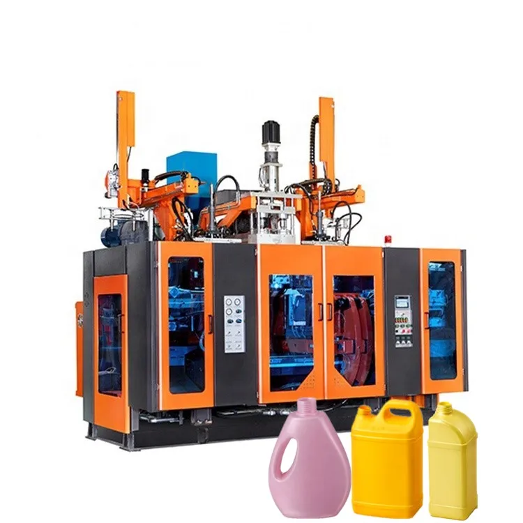 Extrusion blow molding machine for 1-5 liter
