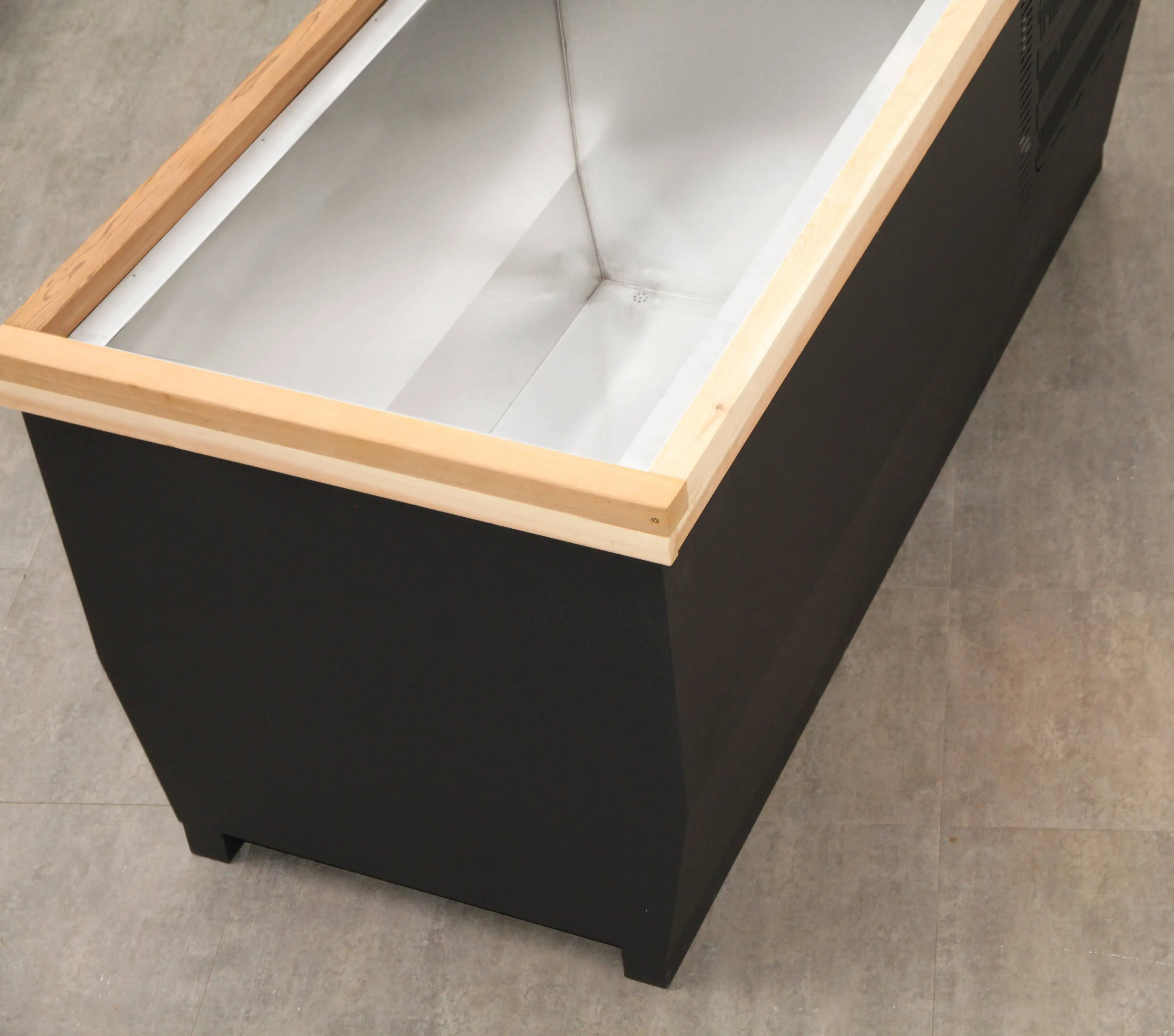 Red Cedar Wood Outdoor 1-2 Person Stainless Steel Cold Plunge Ice Bath With 1hp Water Chiller