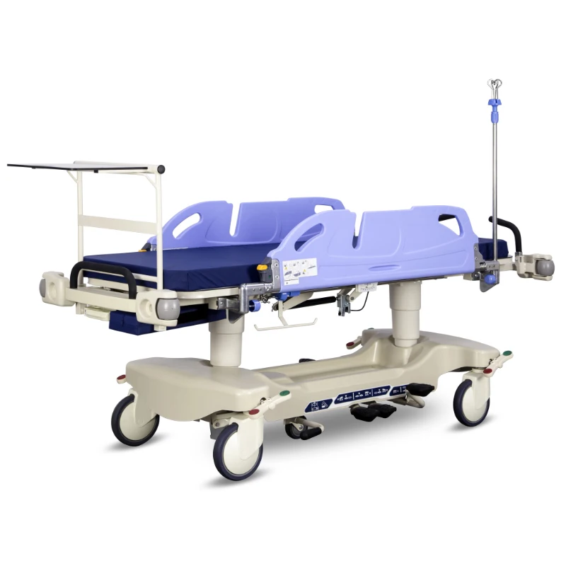 EM-ST0024 Hospital hydraulic transfer stretcher clinical transfer trolley Hospital Gurney