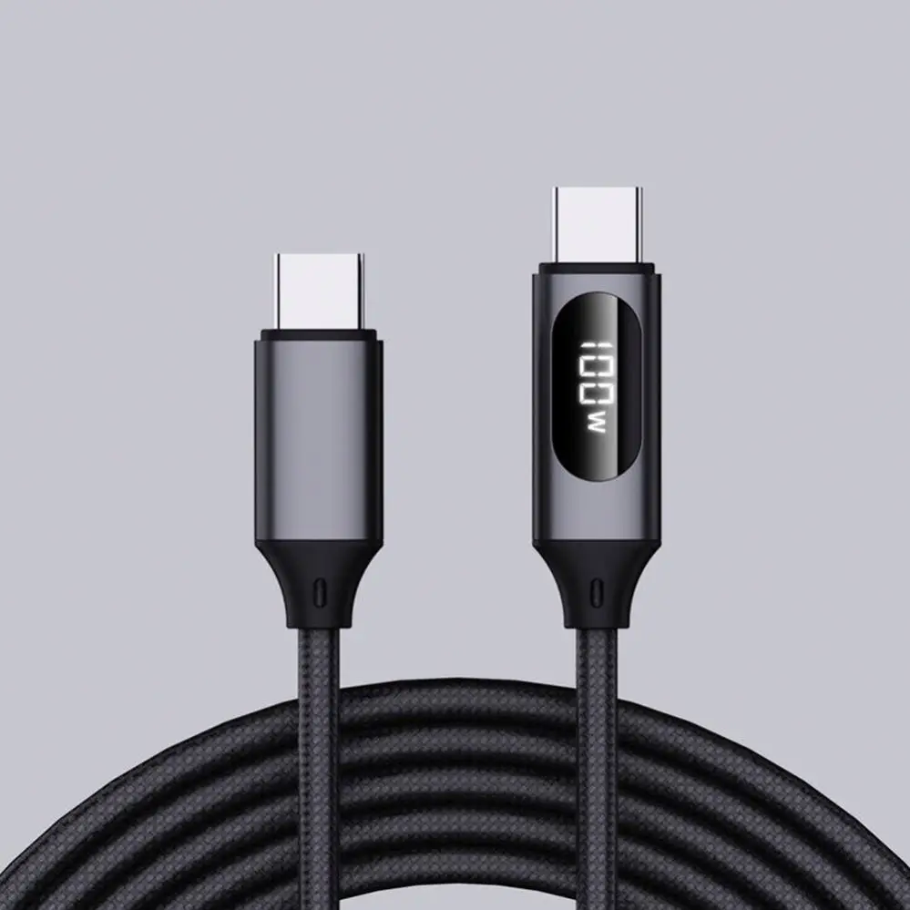 New Arrival USB C Compatible 100W Charging 40Gbps Data Transfer Thunderbolt 3 Cable