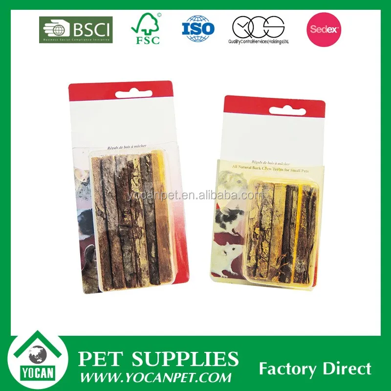 Simple Colorful hamster chew Natural Wooden Pine Guinea Pigs Rats Chinchillas Toys Accessories Exercise Birds