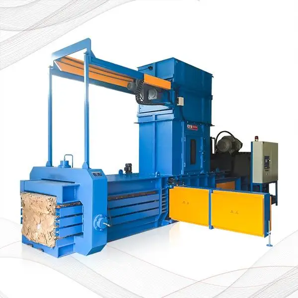 Densen customized Full Automatic Balers Waste paper packer Cans  horizontal baler Semi-automatic baler machine