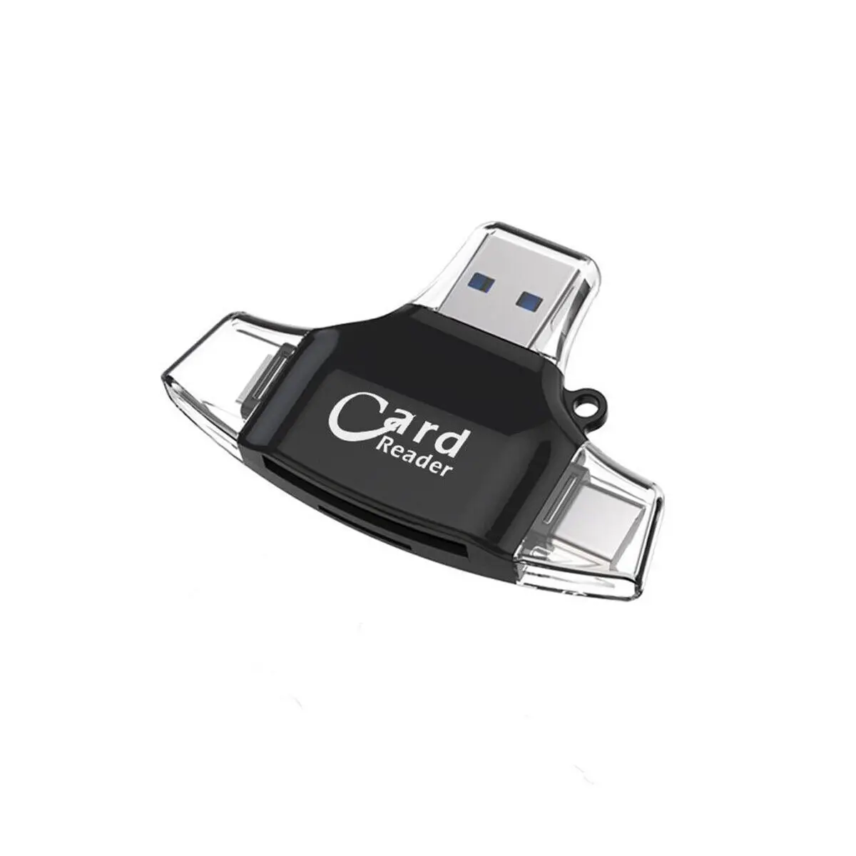 4-в-1 SD/TF кард-ридер Micro SD USB 2 0 OTG адаптер для iPhone 13 Pro Max Mini