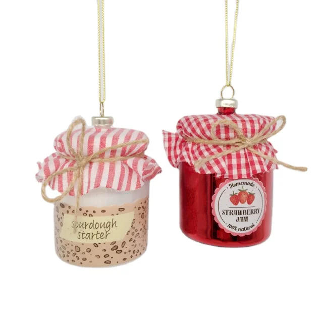 Factory Wholesale Hand Painted GlassChristmas Tree Ornaments for Sale