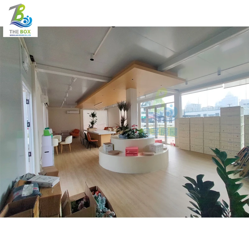 Prefab Custom Best Mobile Shipping Bar Coffee Shops Container Restaurant 20ft 40ft Modular House Homes