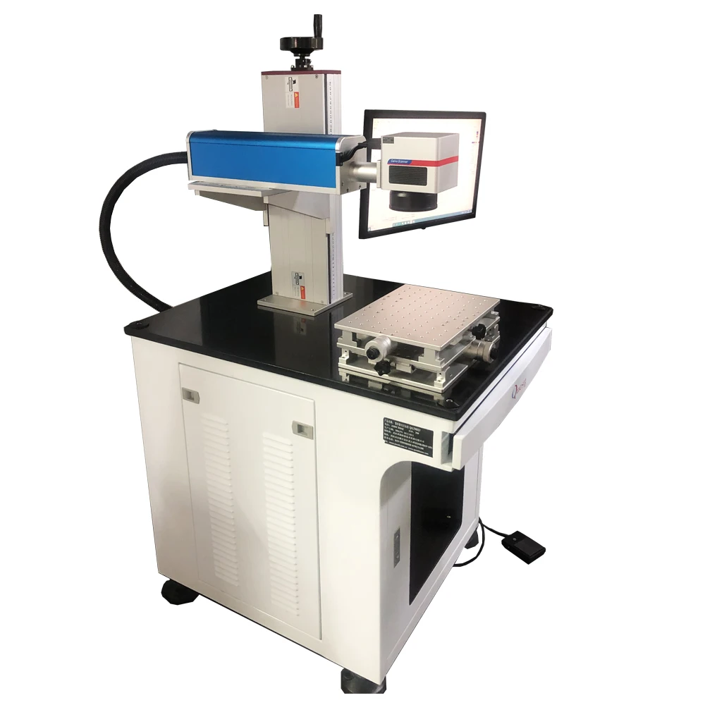 Portable 3d 20w 30w 50w 80w 100w Jpt Raycus Mopa M7 Engraver Rotary Fiber Laser Engraving Marking Machine For Guns Jewelry