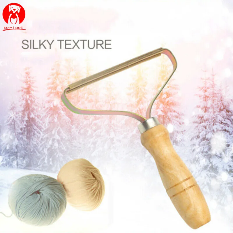 Clothes Lint Fuzz Hair Pellet Shaver Brush Lint Remover Blade Scraper Manual Sweater Hair Ball Trimmer Tool