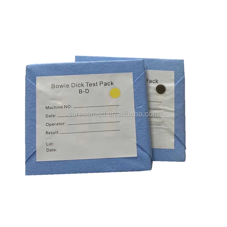 Pre-vacuum Autoclave Testing Bowie Dick Indicator Pack