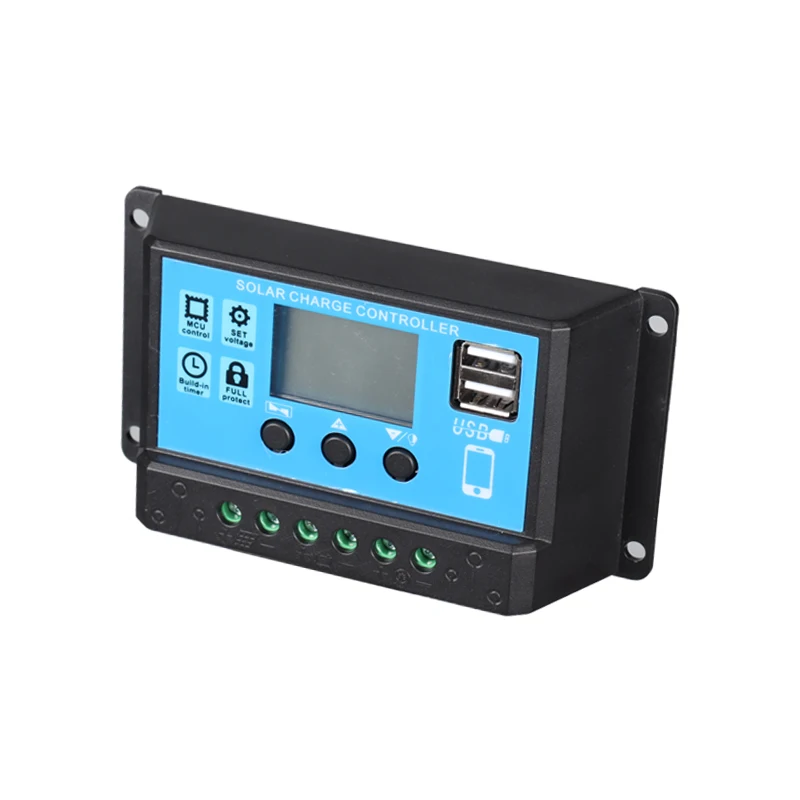 In Stock PWM DC Output 12V/24V Auto Controller 50A Solar Controller Charging System Solar Charge Controller