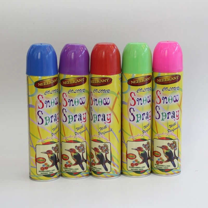 Wholesale 500ml Colorful Snow Spray,Party Snow