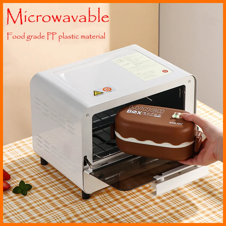 Food Grade PP Plastic Material Bento Lunch Box For Kids