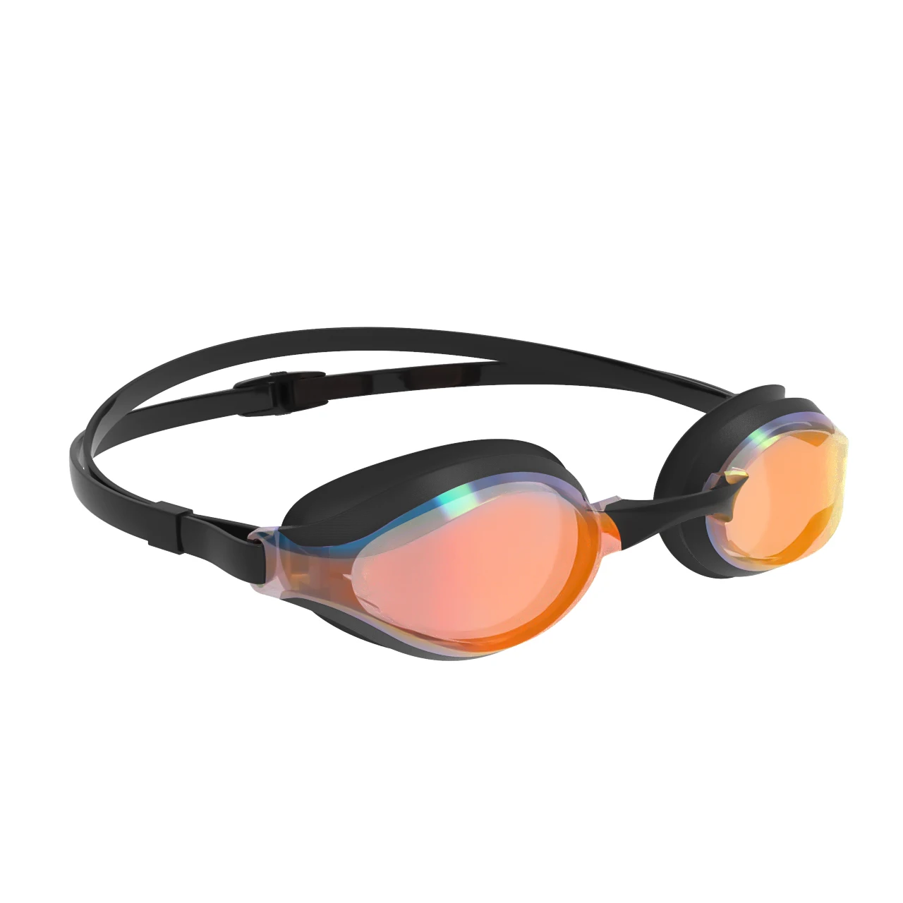 ZLF Professional racing swimming goggles anti-fog UV-protection custom logo 4000 detachable nose bridge swimming glasses