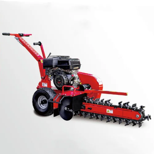 600MM Trencher 15hp Petrol Walk Behind Mini Chain Trencher Machine Mini BM689