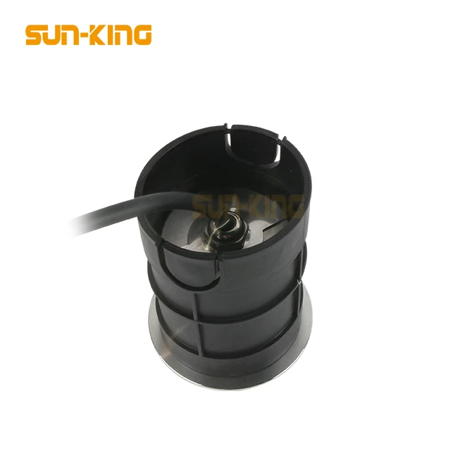 Swimming pool stainless steel IP68 white yellow blue 24V under water 3W 3x1W led fountain inground lamp