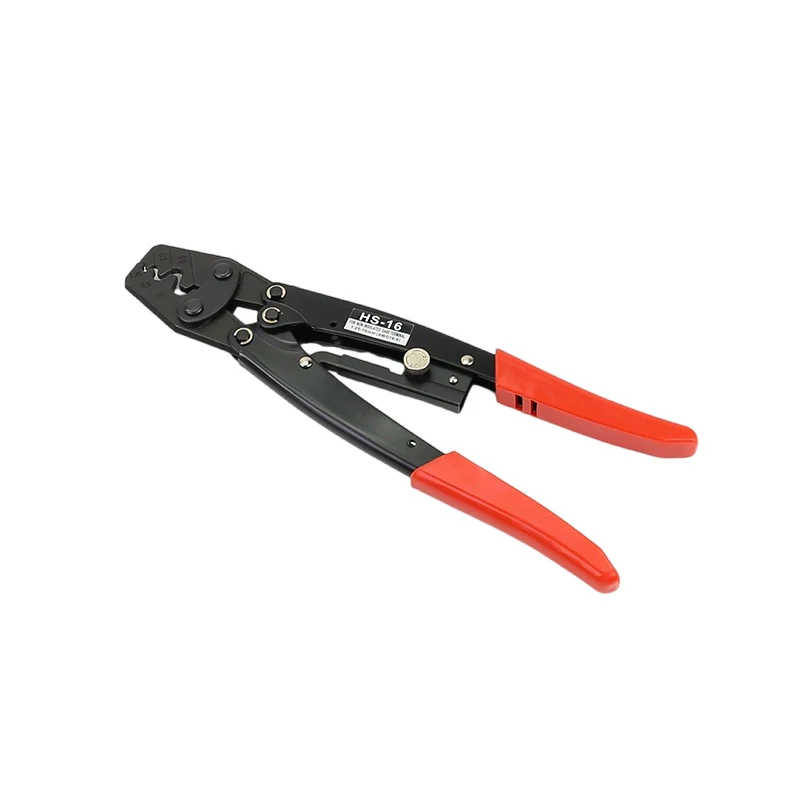 HS-16 1.25-16mm2 Clamp SC BN RV Cable non-Insulated Terminal electrical Wire Plier Ratchet crimping Cutting Hand Tool