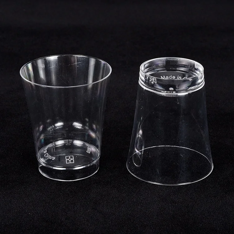 Wholesale Custom Mini Disposable 100ml 3oz Clear Plastic Dessert Pudding Yogurt Mousse Cups For Party