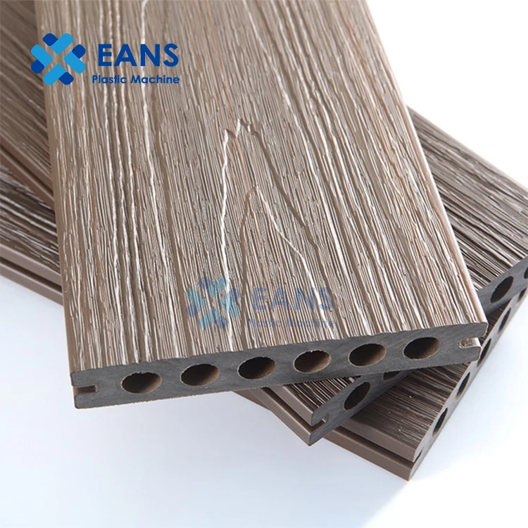 Recycled Wood Plastic Composite WPC Decking Fencing Wall Cladding Sanding Brushing Machine