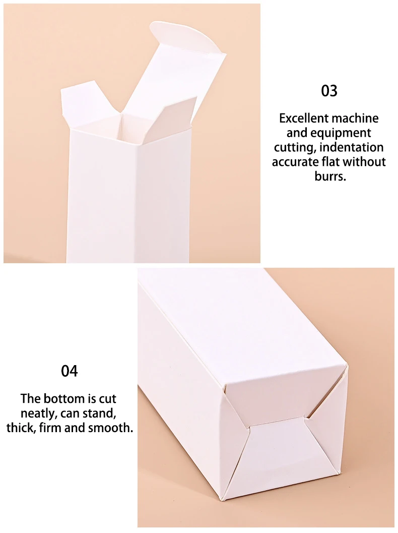 Free Design Custom Printing Your Logo Small Size Mini Cosmetic Package Packaging Paper Boxes