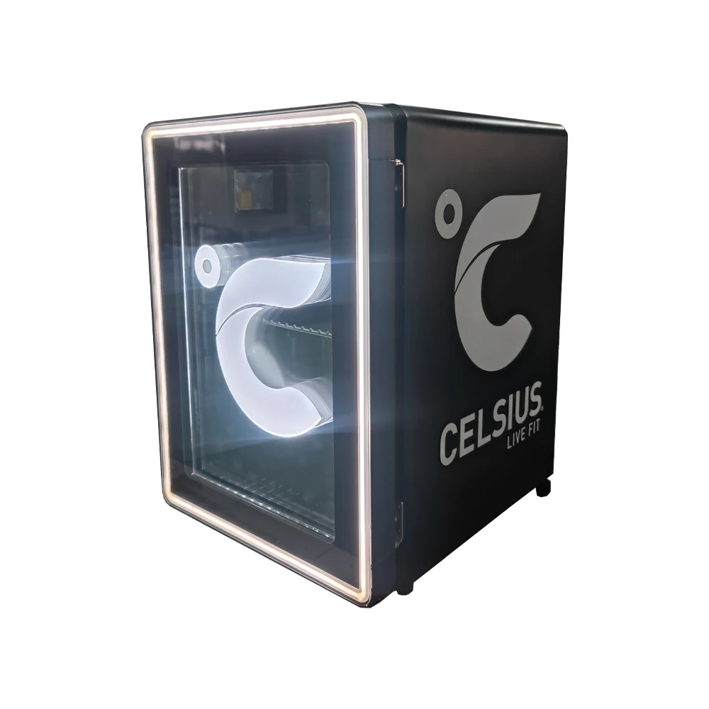Custom Single Door Table Top Beverage Refrigerator Display Beverage Cooler
