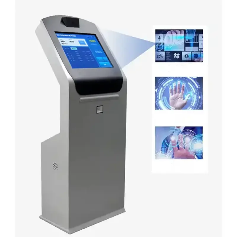 Self Service Kiosk Airport Check-in Tactile Kiosk Service Equipment Supplier