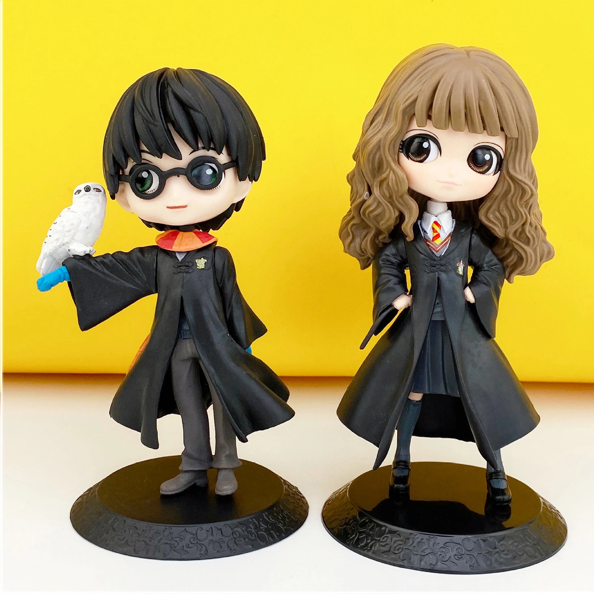 Q posket Magic Potter Movie Toys Weasley & Hermione Ron Harry action figures