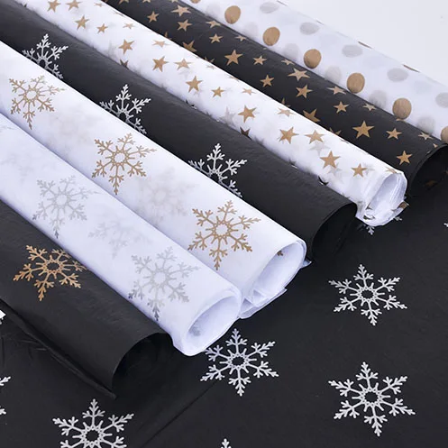 Custom 17gsm High Quality Tissue Paper Wrapping Recyclable and Own Brand Logo Silk Paper Wrapping Sheet Custom