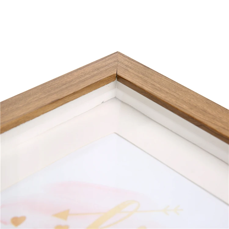 Fashion Custom Table Top Plastic Picture Frame With Glass Wholesale Home Decoration Plastic Photo Frame