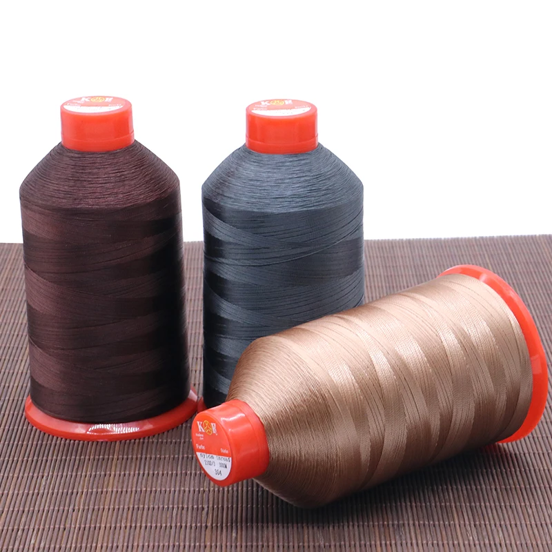 Popular Uv Resistant High Strength Tenacity Nylon Bonded Thread Upholstery T80 Beading Thread Sewing Yarn Manufacturer