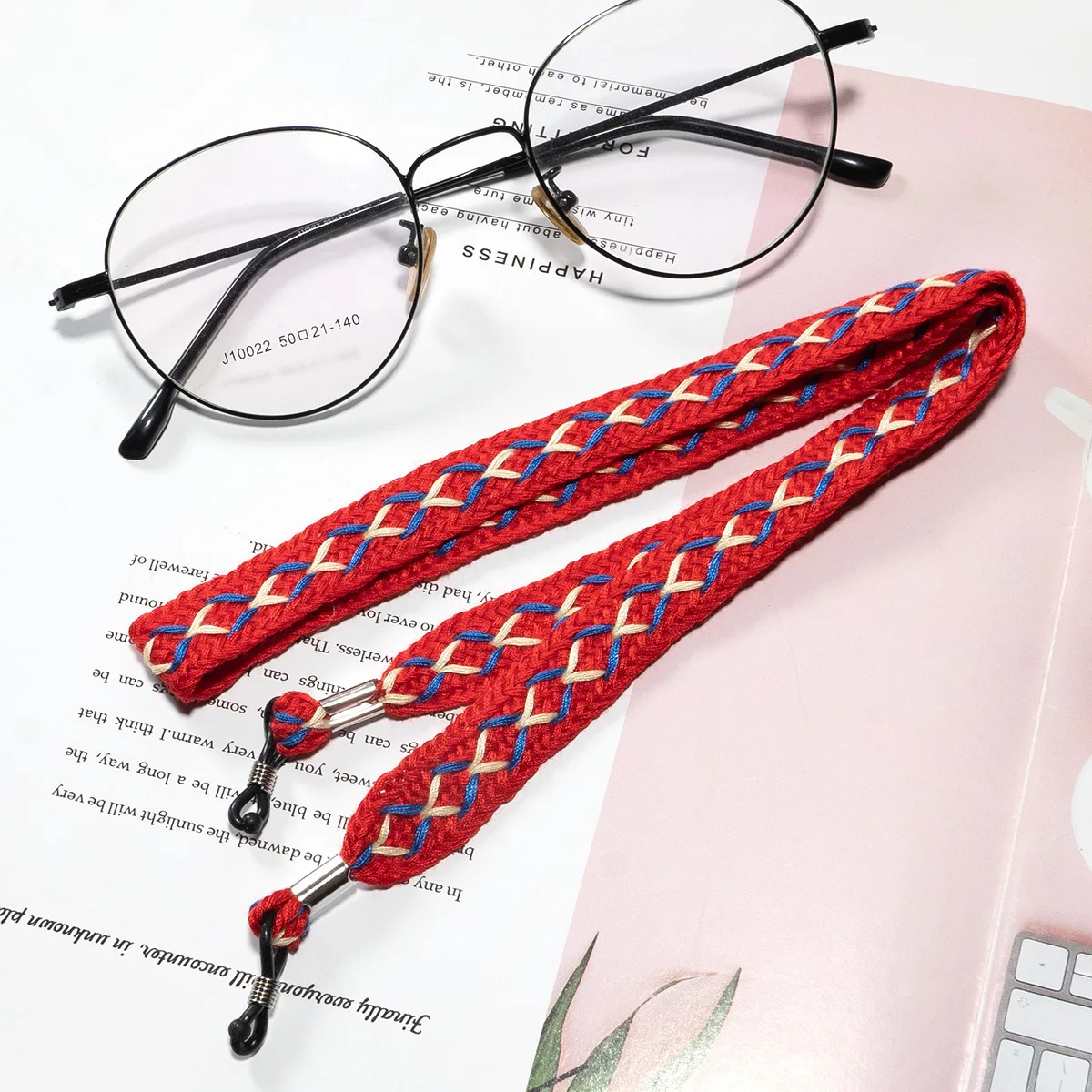 Glasses Chain Holders Ethnic Style  Eyewear Lanyard Retainer Cord Korea Style Vintage Sport Sunglasses Strap