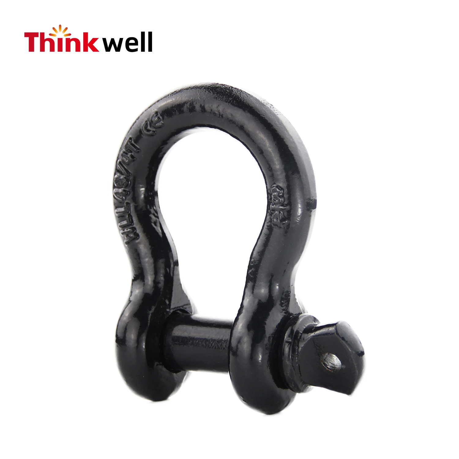 Thinkwell Forged US Type G209 Screw Pin Anchor Black Shackle